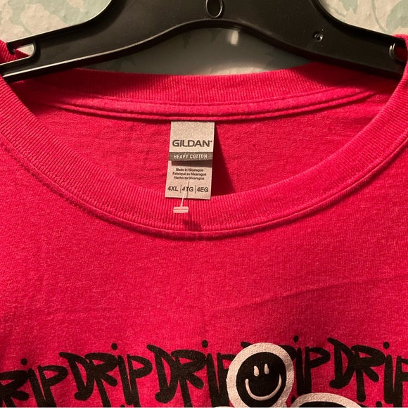 RED DRIP Graphic tee shirt - Picture 3 of 4